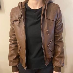 Brown Genuine Leather Jacket